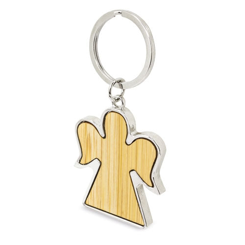 LLAVERO DE BAMBÚ "ANGELICAL"