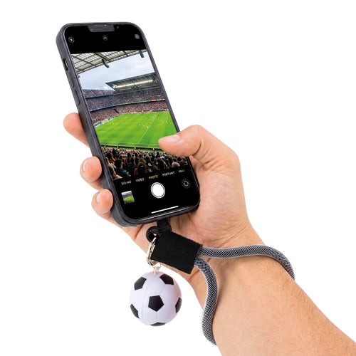 SUJETA MÓVIL FÚTBOL CON LANYARD "BLASIS"