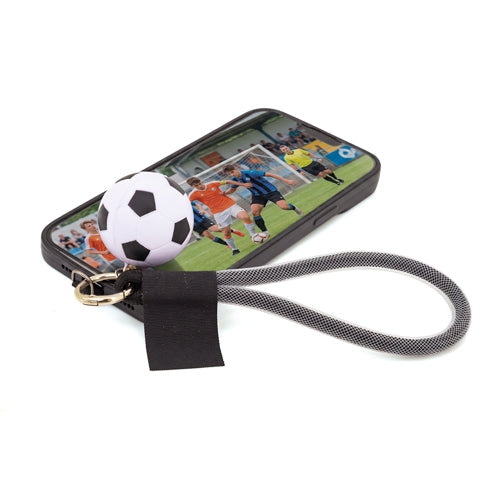 SUJETA MÓVIL FÚTBOL CON LANYARD "BLASIS"