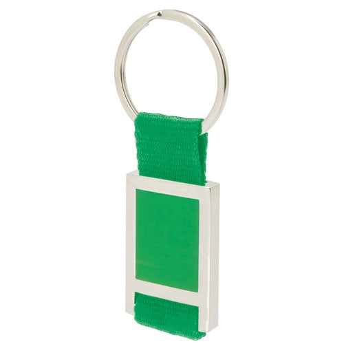 LLAVERO METALICO NYLON BL