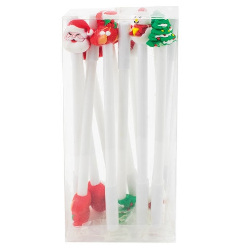 SET DE BOLIGRAFOS NAVIDEÑOS "NATALE" (4 MODELOS)