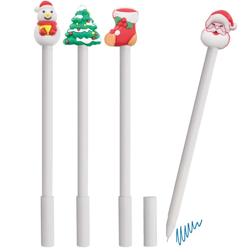 SET DE BOLIGRAFOS NAVIDEÑOS "NATALE" (4 MODELOS)