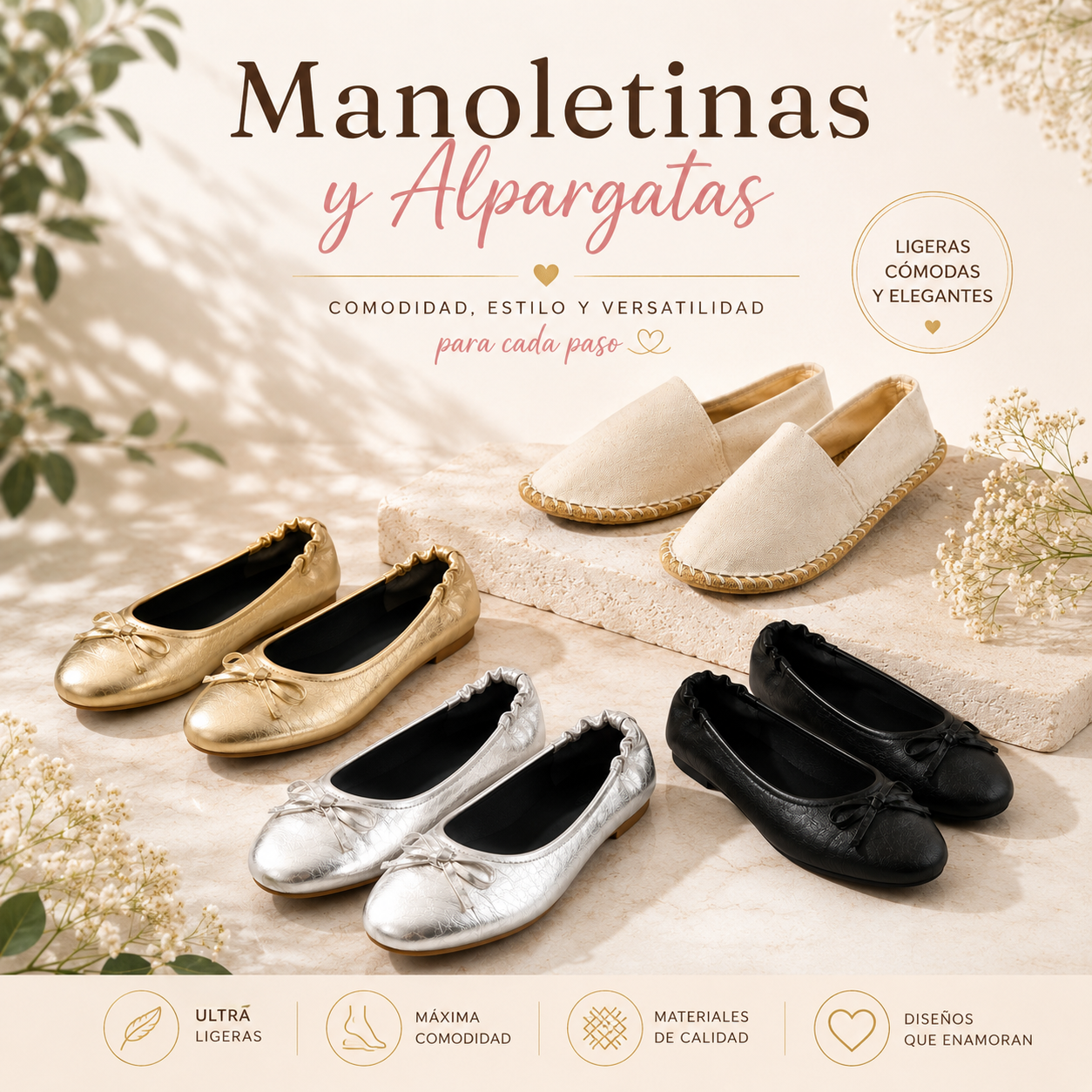 MANOLETINAS Y ALPARGATAS