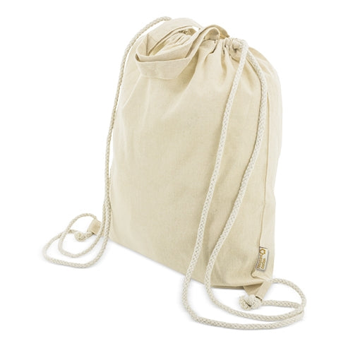 BOLSA MOCHILA DE ALGODÓN RECICLADO "AGRA"