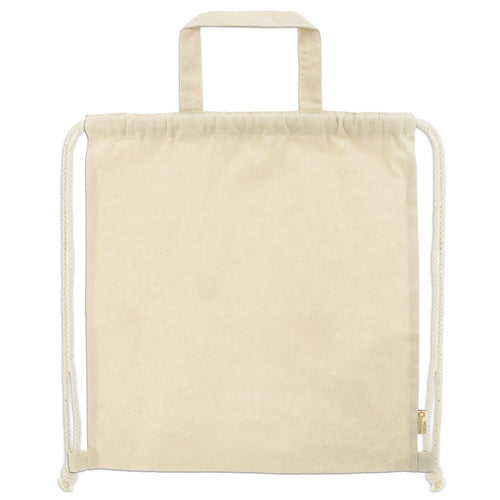BOLSA MOCHILA DE ALGODÓN RECICLADO "AGRA"