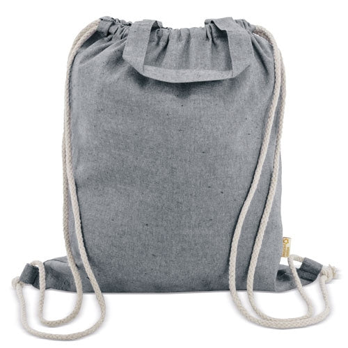 BOLSA MOCHILA DE ALGODÓN RECICLADO "AGRA"