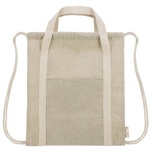 BOLSA MOCHILA DE ALGODÓN RECICLADO "YALA"
