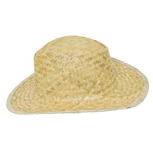 SOMBRERO PAJA VERDE CINTA INTERIOR "MARCO"