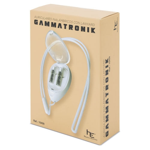AURICULAR INALÁMBRICO CON LANYARD "GAMMATRONIK"