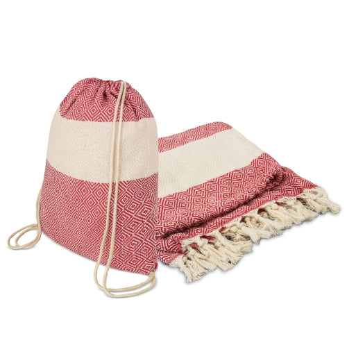 TOALLA PAREO MOCHILA "SOFT-ECO"