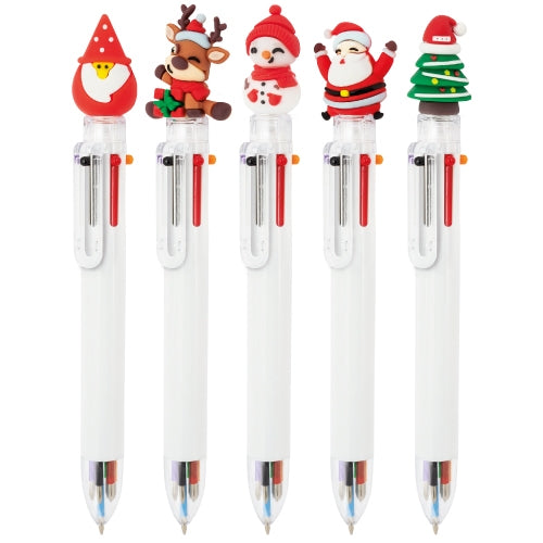 SET NAVIDEÑO BOLIGRAFOS MULTICOLOR