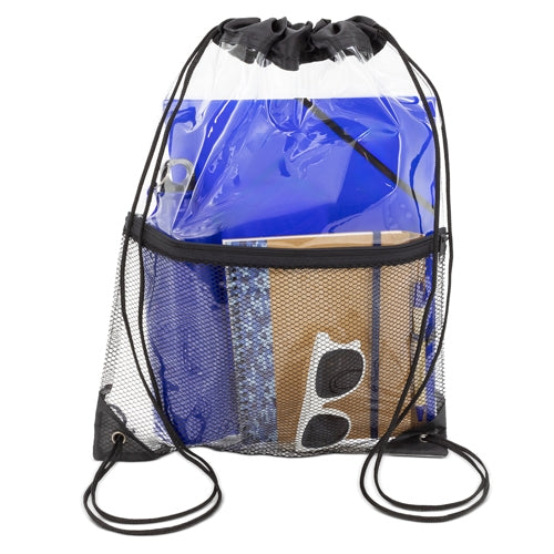 MOCHILA PVC TRANSPARENTE "TANY"