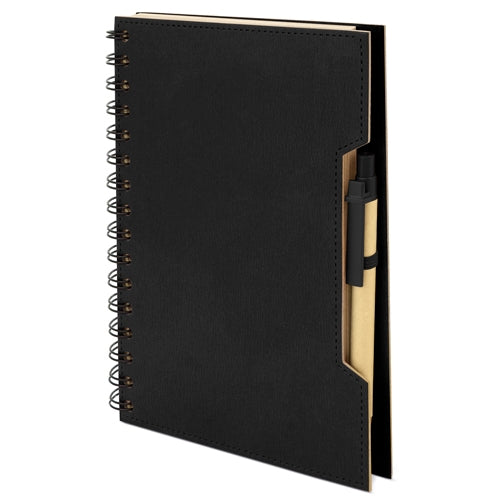 CUADERNO A5 CON BOLIGRAFO ECO "GREEN LIFE"