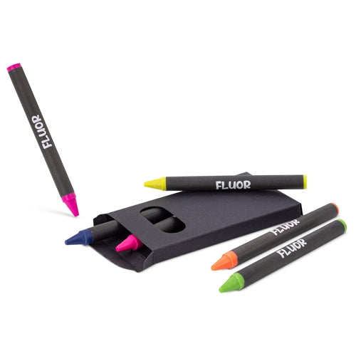 CAJITA DE 6 CERAS FLUOR "LUMYNI"