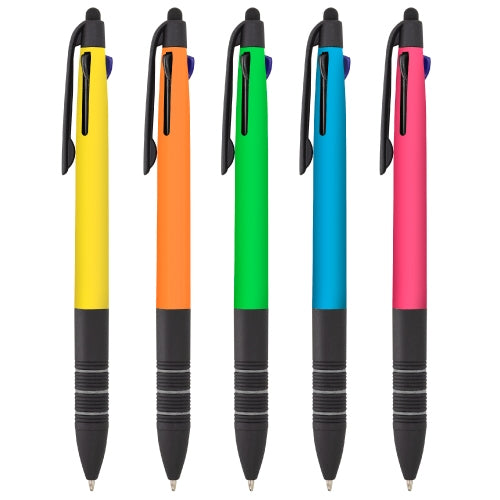 SET BOLÍGRAFOS 3 TINTAS "IMPACT" (PACK 5 UD)