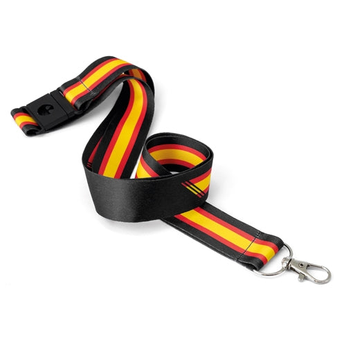 LANYARD BANDERA ANCHA "POLICIA"