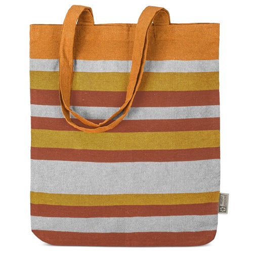 BOLSA RAYAS DE ALGODÓN RECICLADO "TRINITY"