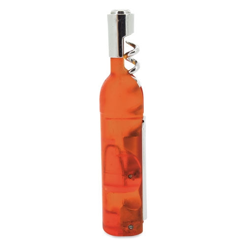 SACACORCHOS FORMA BOTELLA BLANCO