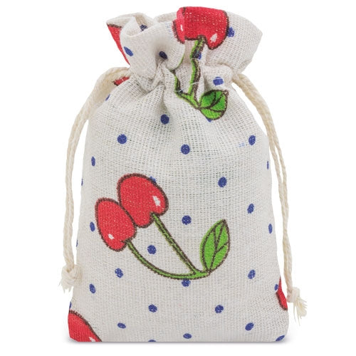BOLSA DE ALGODON "CEREZAS"