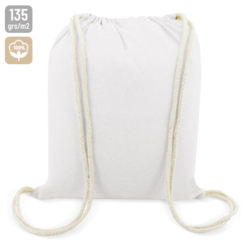 BOLSA MOCHILA ALGODON