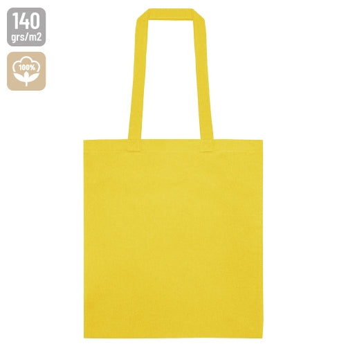 BOLSA DE ASA AMARILLA ALGODON "KELSO"