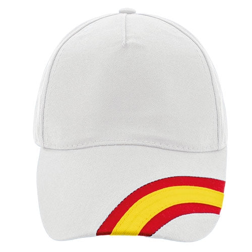 GORRA NACIONAL 5 PANELES ALGODN PEINADO "DEVA"