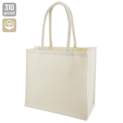 BOLSA DE ALGODON ASA CONFORTABLE "SURAT"