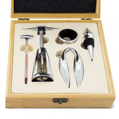 SET VINO BAMBU 5 PCS LIVORNO