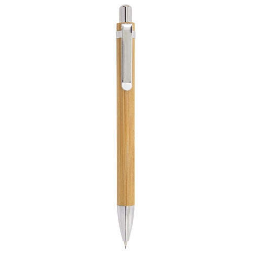 SET BOLIGRAFO Y PORTAMINAS BAMBU "ELASTIC"