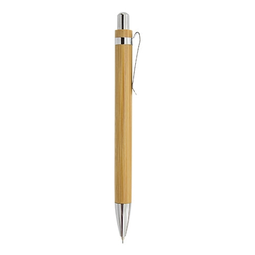 SET BOLIGRAFO Y PORTAMINAS BAMBU "ELASTIC"