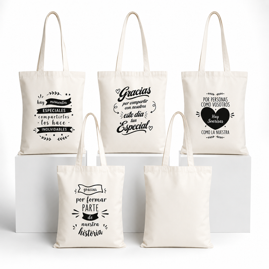 Bolsa Tote Bag para Boda